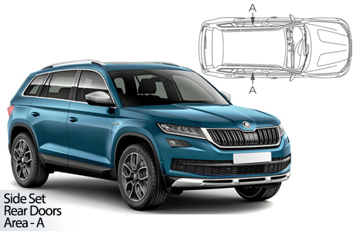 UV Car Shades - Skoda Kodiaq 5dr 2016> Rear Door Set