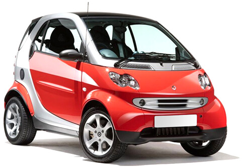 Car Shades Smart Fortwo 3 door	00-07 Full Rear Set