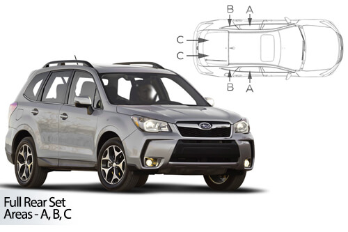 Car Shades Subaru Forester 2013>18 Full Rear Set