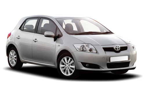 Car Shades Toyota Auris 5 door 07-12 Full Rear Set