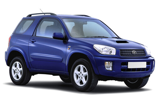 Car Shades Toyota Rav4 3 door 00-06	Full Rear Set