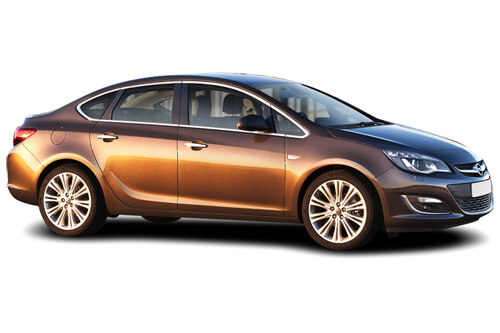 Car Shades Vauxhall Astra (MK6) 4 door 13-15 Full Rear Set