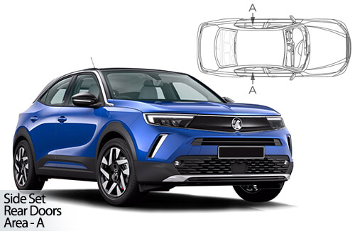 Car Shades - Vauxhall Mokka 5dr 2020> Rear Door Set