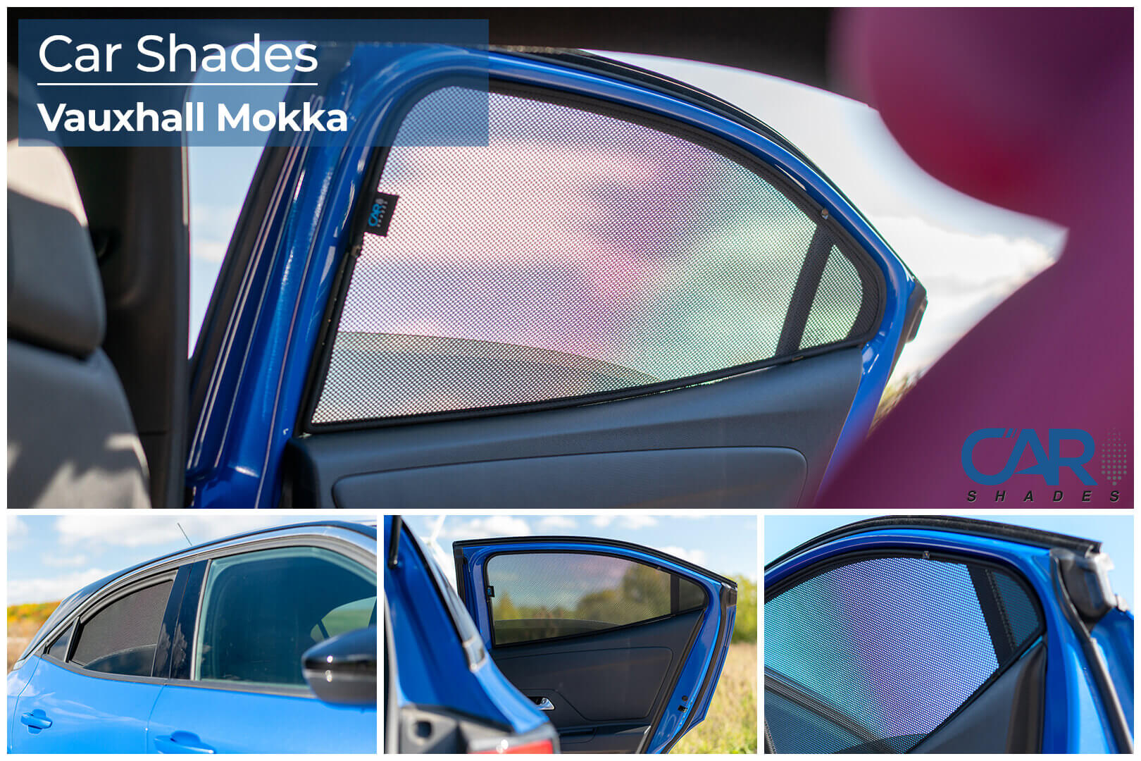 Car Shades - Rear Door Set