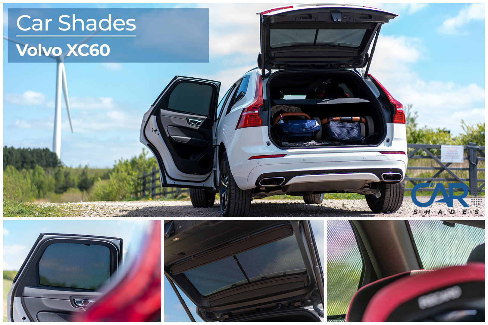 Car Shades - Full Rear Set