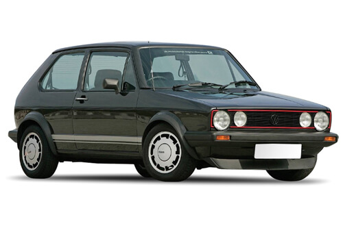 Car Shades Volkswagen Golf (MK2) 3 door 83-92 Full Rear Set