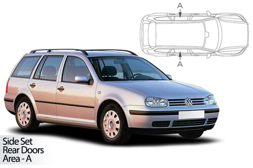 Car Shades Volkswagen Golf (MK4) Estate 99-04 Rear Door Set
