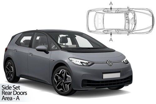 Car Shades - VW ID.3 5dr 2019> Rear Door Set