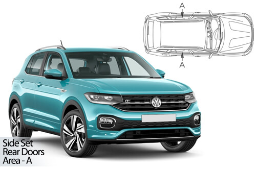 Car Shades - VW T-Cross 5dr 2018> Rear Door Set
