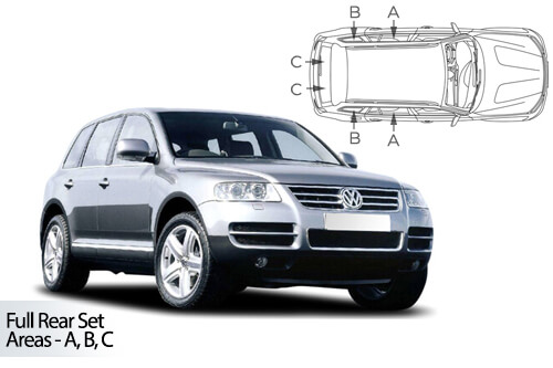 Car Shades Volkswagen Touareg	5 door 03-10 Full Rear Set