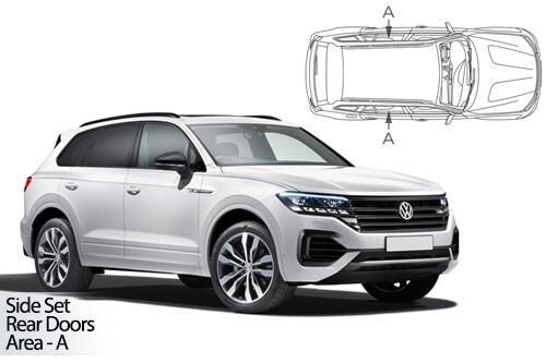 Car Shades - VW Touareg 5dr 2018> Rear Door Set