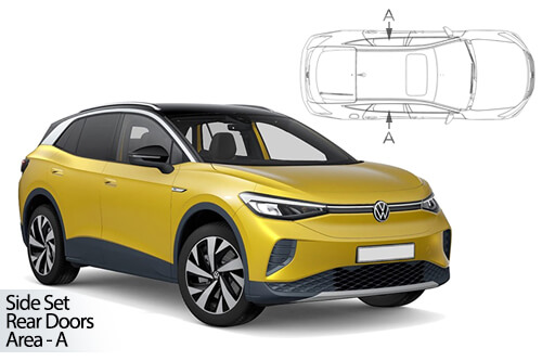 Car Shades - VW ID.4 5dr 2020> Rear Door Set