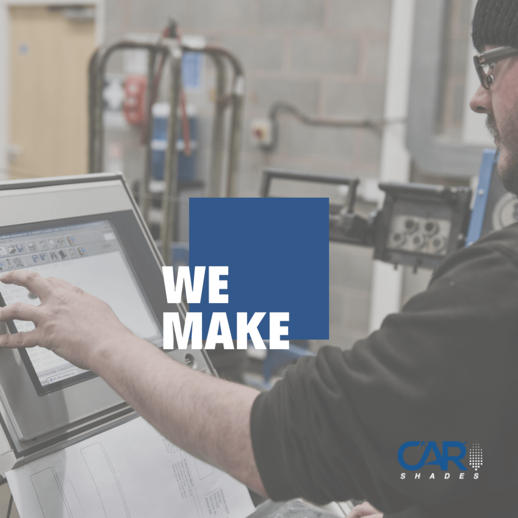 How we manufcature Car Shades - cnc machine