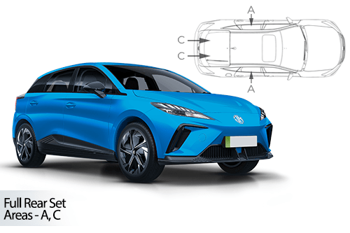 Car Shades MG MG4 EV 5dr 2022> Full Rear Set